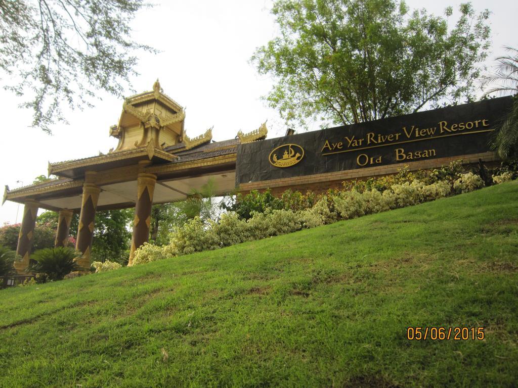 Aye Yar River View Resort Bagan Luaran gambar